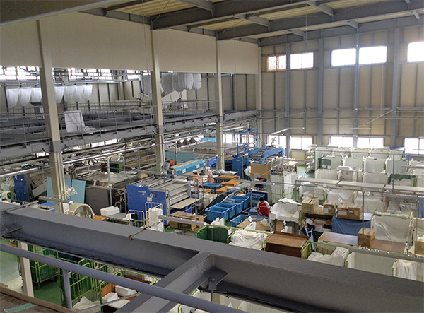 明るく清潔で安全な工場